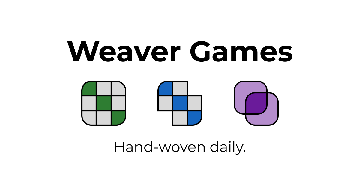 Jouer à Weaver - Jeu du Jour Gratuit